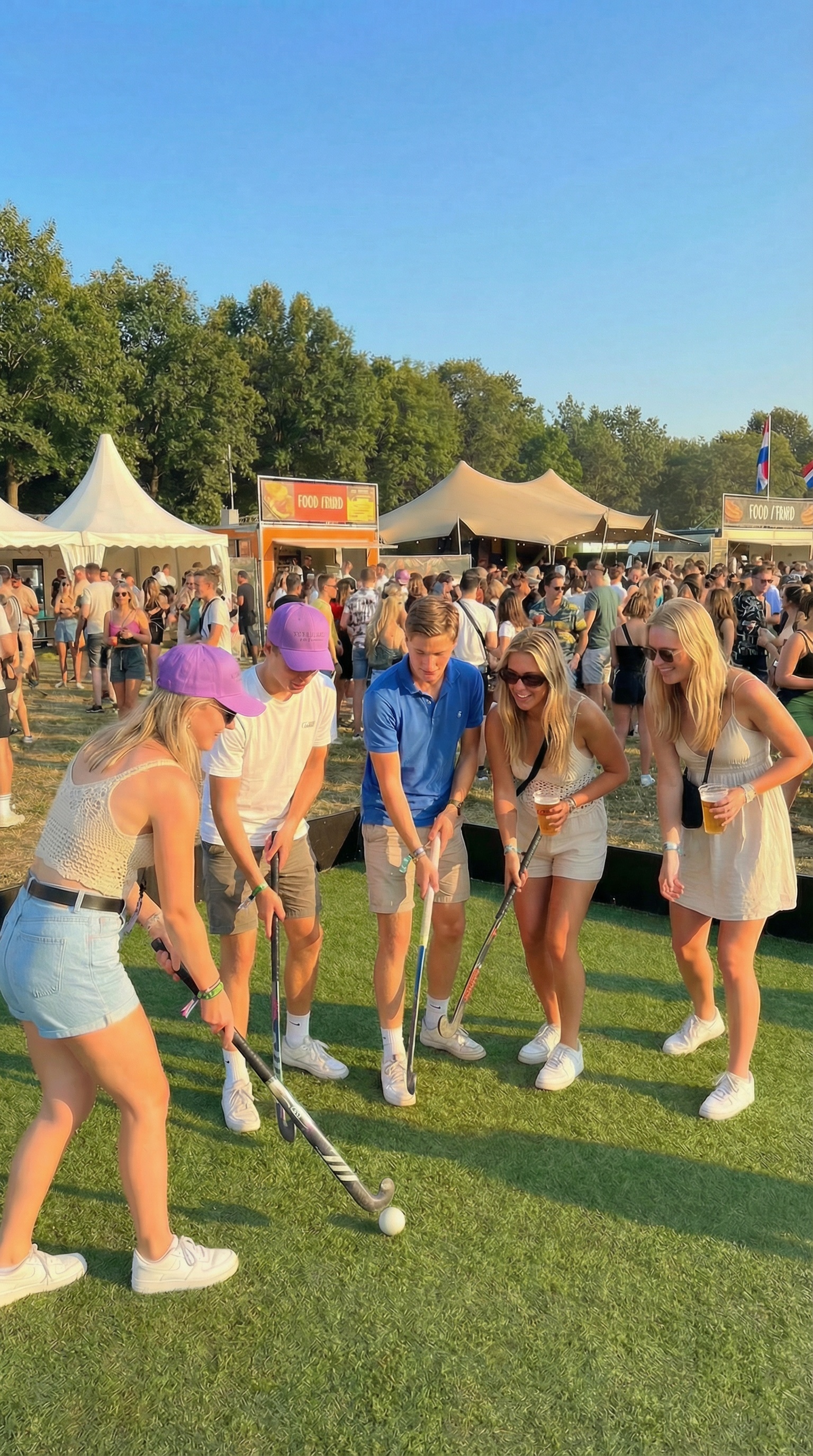 Atmosphere at sunset