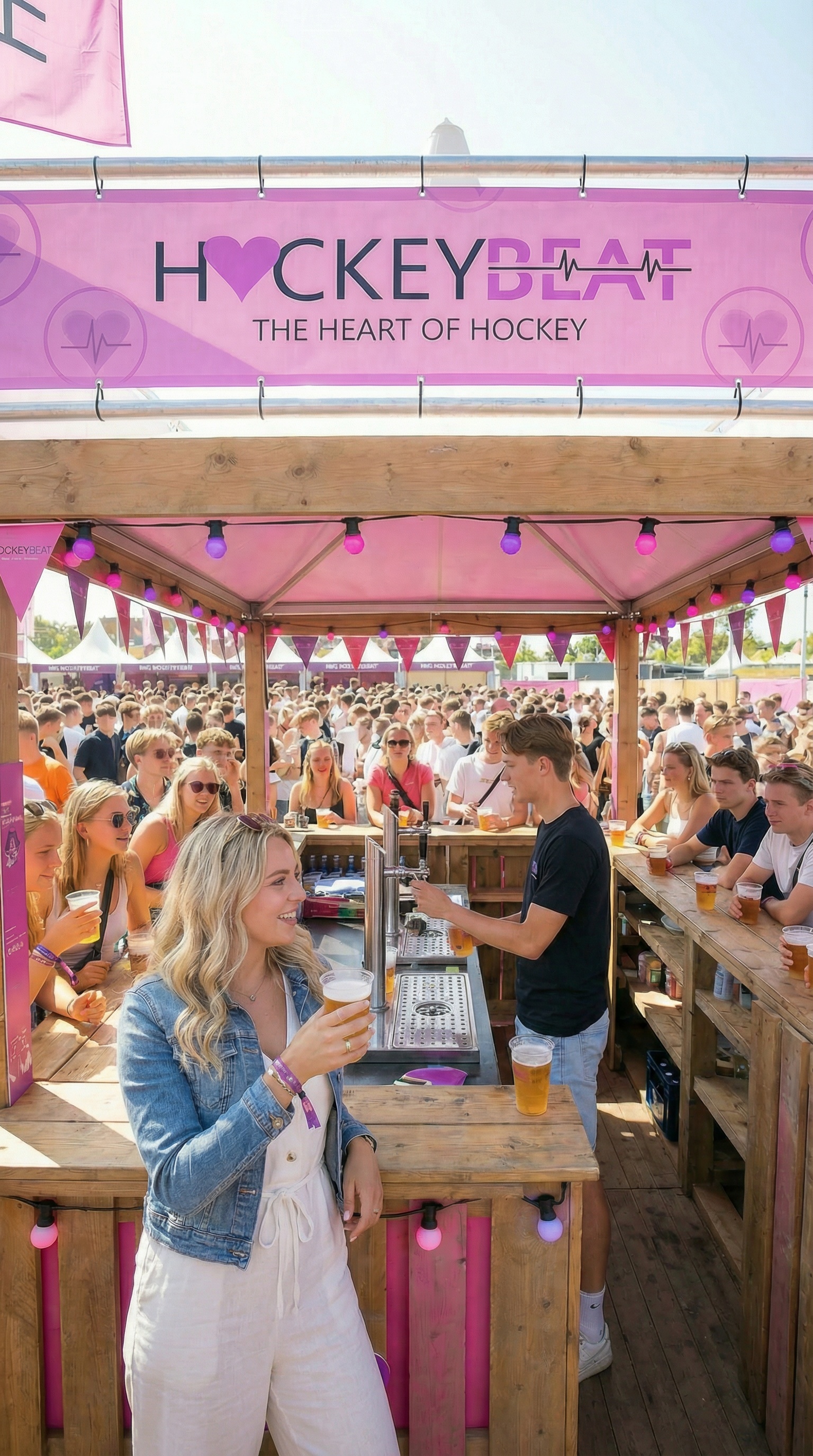 Night stage performance